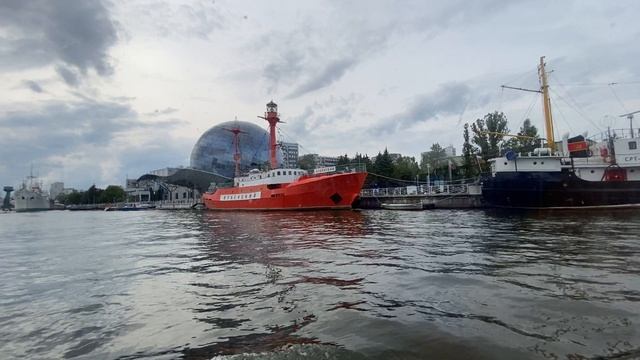 Плавание по рекам Калининграда .Июнь 2025