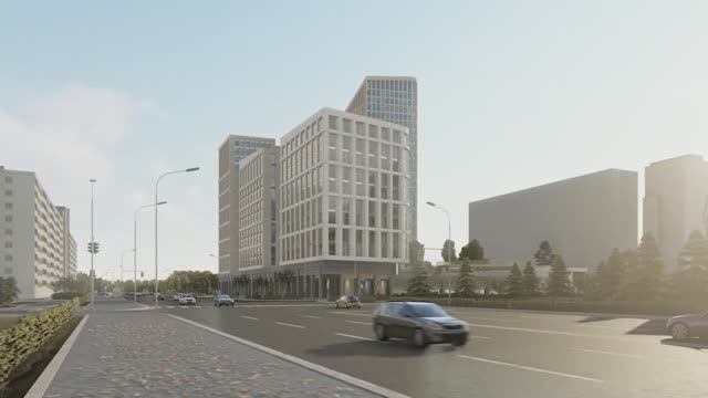 Концепция жилого комплекса по ул. Комсомольская г.Уфа