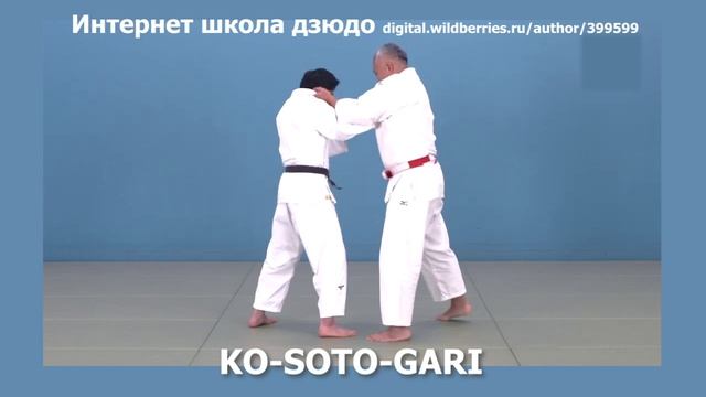 Интернет школа дзюдо. KO-SOTO-GARI