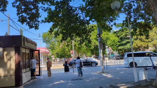 Геленджик. Улица Островского.mp4