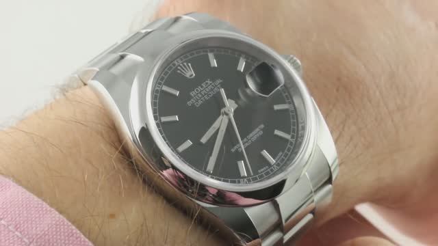 Rolex Datejust (Roulette Date, Steel) ref.116200