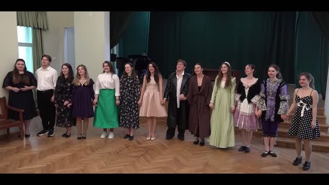 Зачет по классу "Музыкальный театр" 2 курса Вокального факультета МГК (13.06.2024г.)