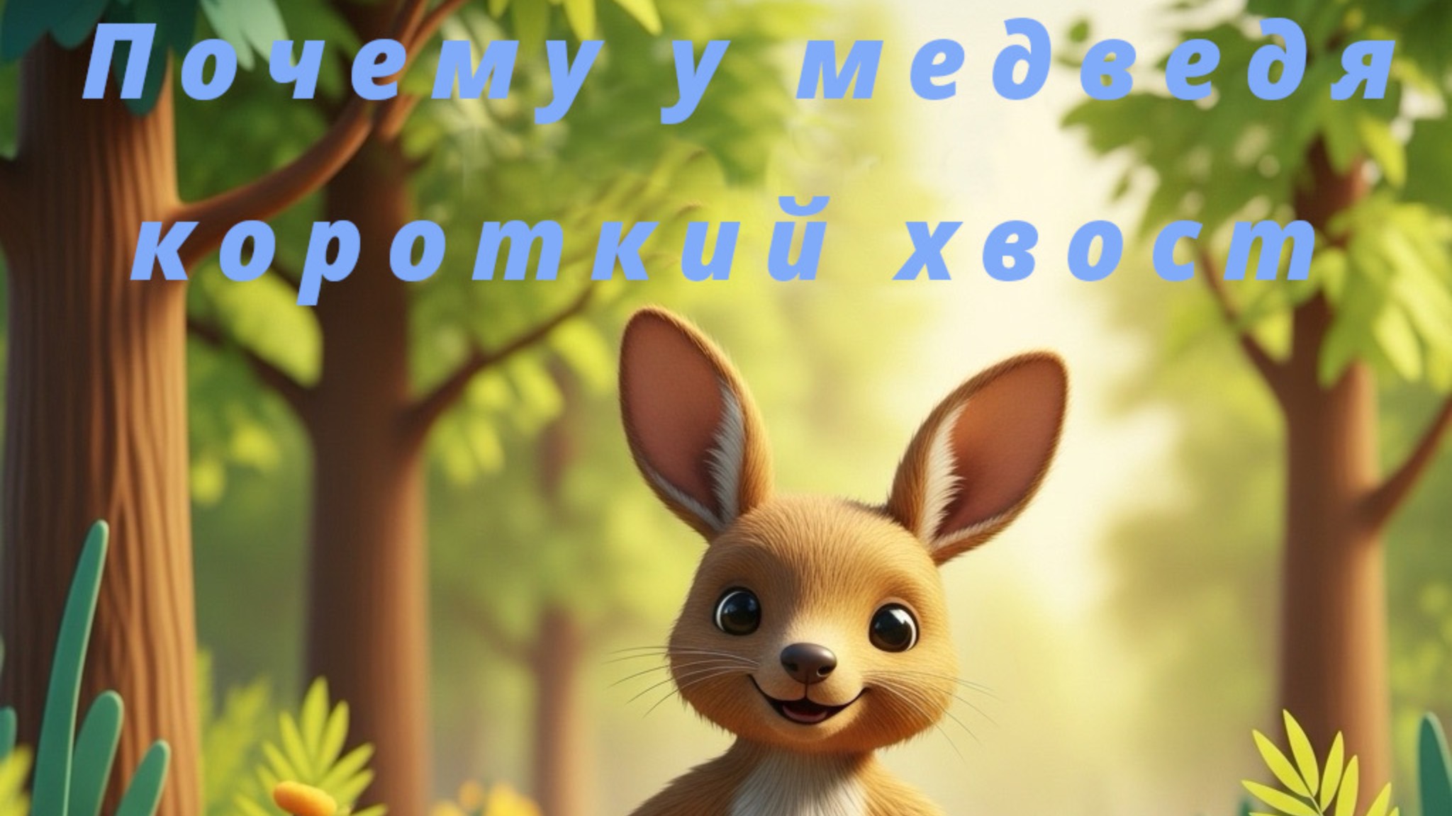 Почему у медведя короткий хвост Индонезийская сказка