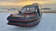 Аэролодка огонь Стриж Аэро 580 \\ Airboat fire Swift Aero 580