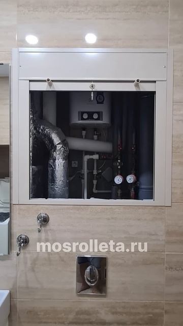 Рольставни. Купить по ссылке в шапке профиля. #рулонныеворота #рольставни #роллеты #ворота #алютех