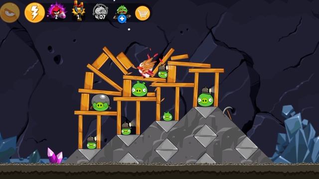я играю в Angry Birds часть 23