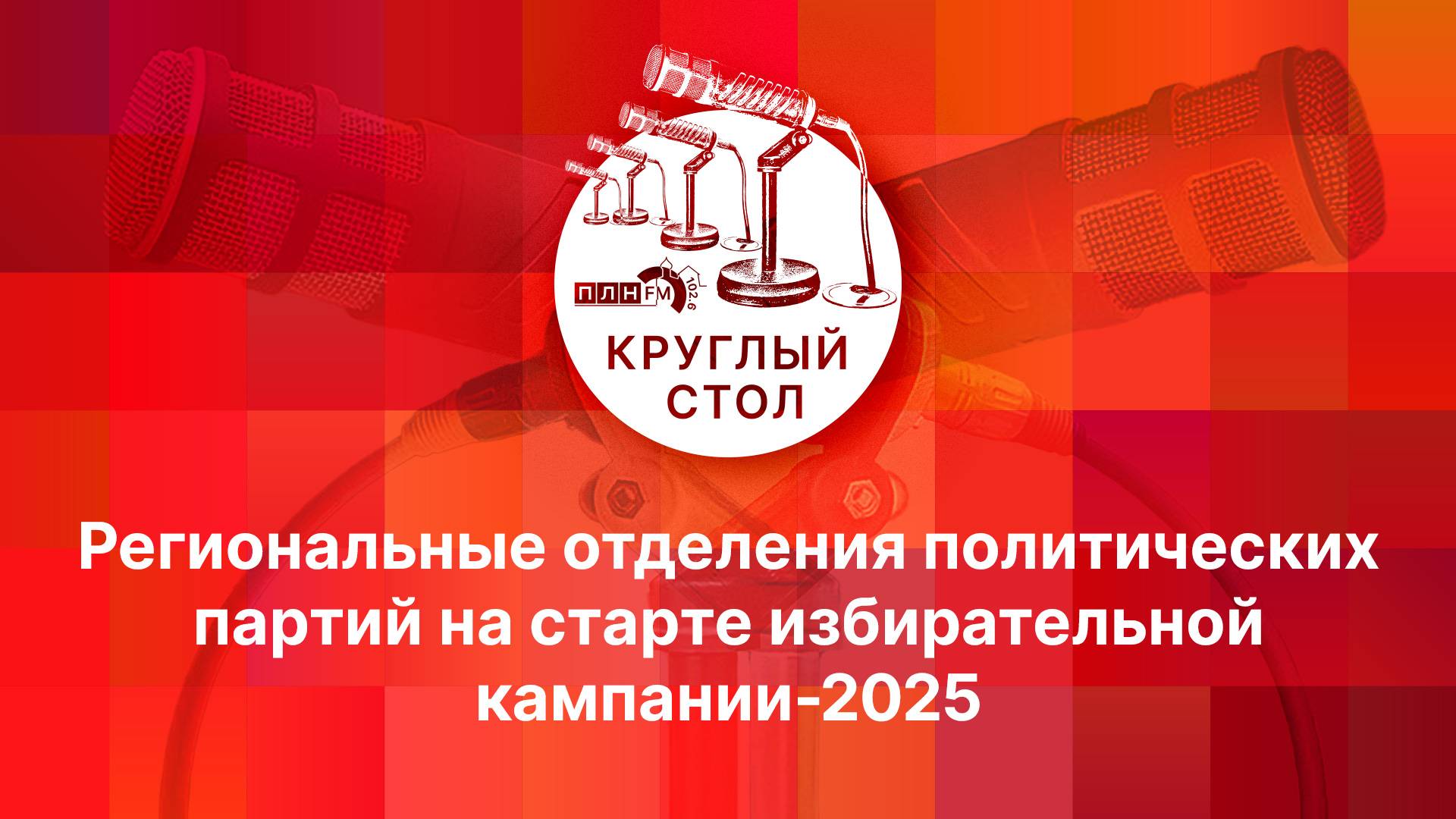 «Круглый стол»: Региональные отделения политических партий на старте избирательной кампании-2025