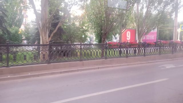 Волгоград из окна троллейбуса. От Аллеи Героев до 7-й Гвардейской