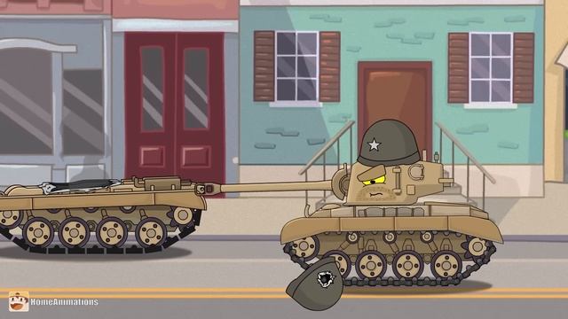 HomeAnimations – Мультики про танки  Штурм министерство обороны - Мультики про танки