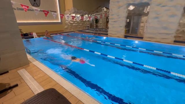 Отработка техники стилем Кроль в команде Журавли.team