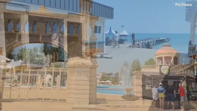 Геленджик Архипо-Осиповка Чёрное море сегодня 10 июня 2025. Обстановка на Центральном пляже, погода
