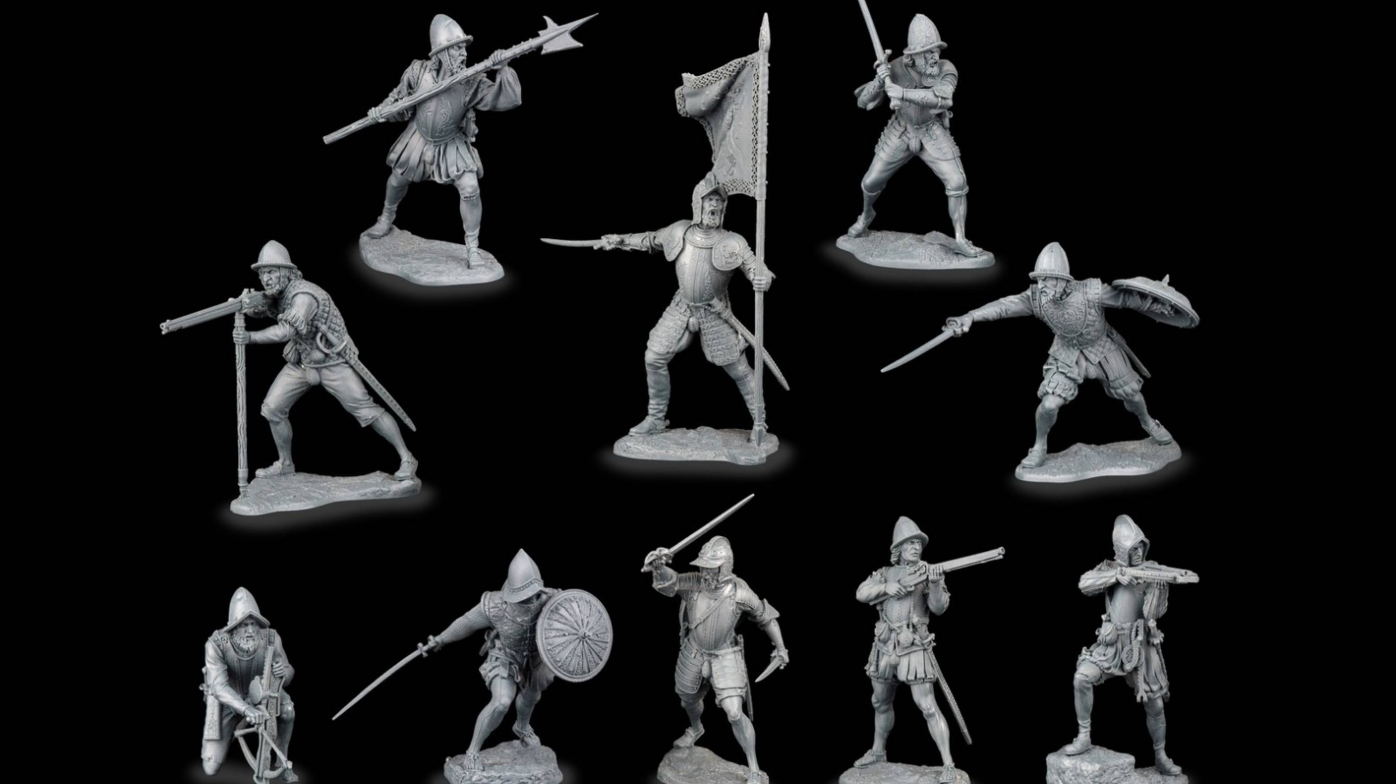 солдатики Plastic Platoon Конкистадоры №4