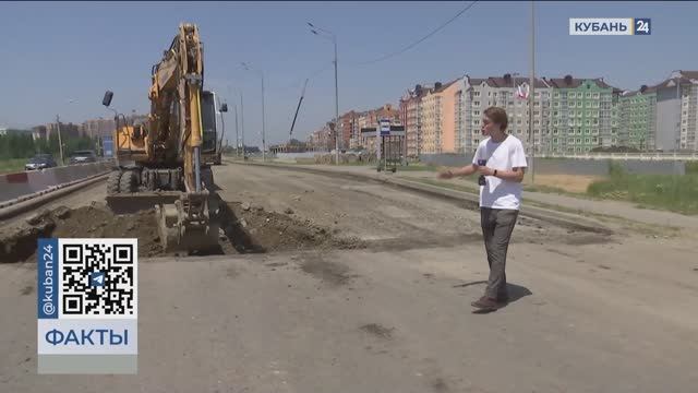 Специалисты сняли 160 метров асфальта на Западном обходе Краснодара