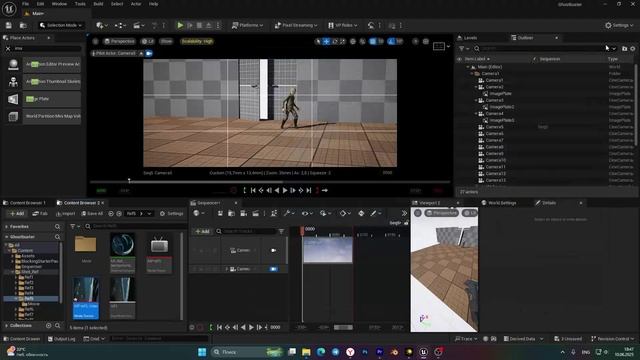 УЧИМСЯ ДЕЛАТЬ КРУТОЙ CINEMATIC с НУЛЯ в UE5 (часть 10)