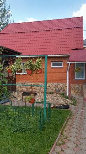Покраска металлочерепицы на доме 89220720077 Алексей