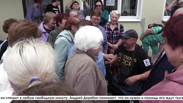Лидер добровольческого движения «Своих не бросаем!» Новолялинского городского округа Андрей Дерябин
