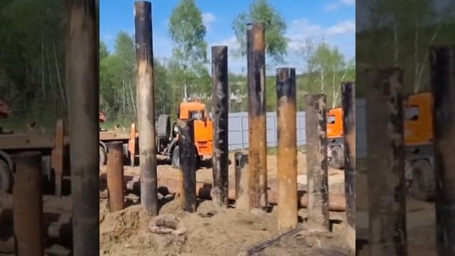 📞 +7 (985) 185-77-77 Услуги бурения. Устройство шпунтового ограждения.