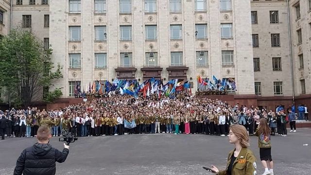 Открытие трудового семестра Московского городского студенческого отряда. №110 (3)