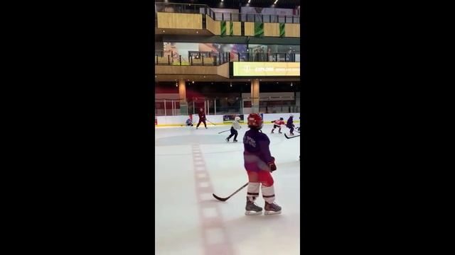 Внук уехал на сборы в Арабские эмираты.