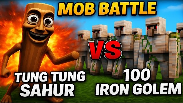 Тунг Тунг Сахур vs 100 Железных  Големов