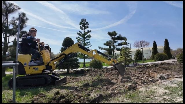 Минитехника Green Park. Yanmar SV-08 1A