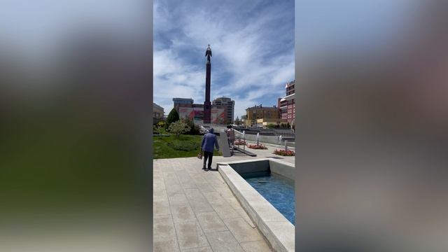 Прогулка по Александровской площади или площади Ангела. 
Историческая часть Ставрополя