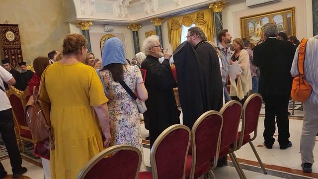 Кофе из сервиза Патриархии Иерусалима. Благословение и подарки от Патриарха