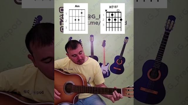"Выйду ночью в поле с конем" (Конь) Любэ разбор на гитаре