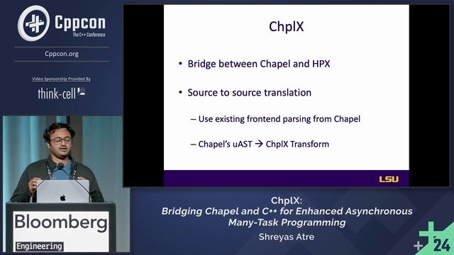 Lightning Talk: Chplx - Bridging Chapel and C++ for Enhanced Asynchronous Many-Task Programming