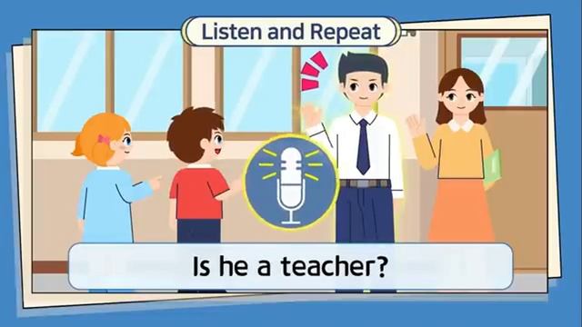 Is he a teacher?