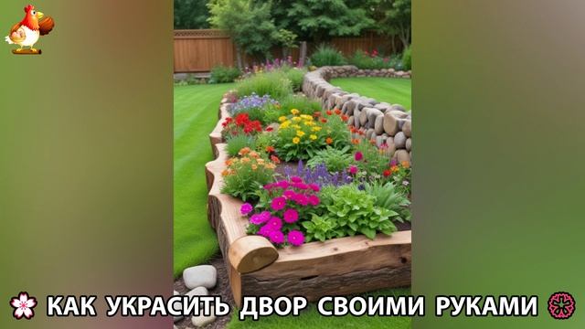 Как украсить двор дома фото идеи (596) 🏡 для дачи и сада своими руками 🌷🪻🌺💮
