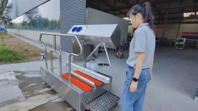 Станция гигиены персонала HENGER Россия – комплексная очистка рук и подошвы обуви в одном устройстве
