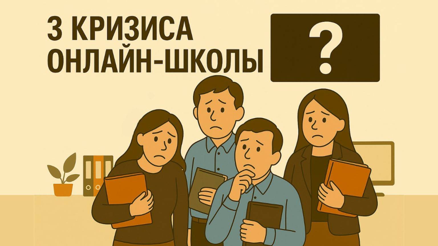 3 кризиса онлайн-школы, которые мешают расти!