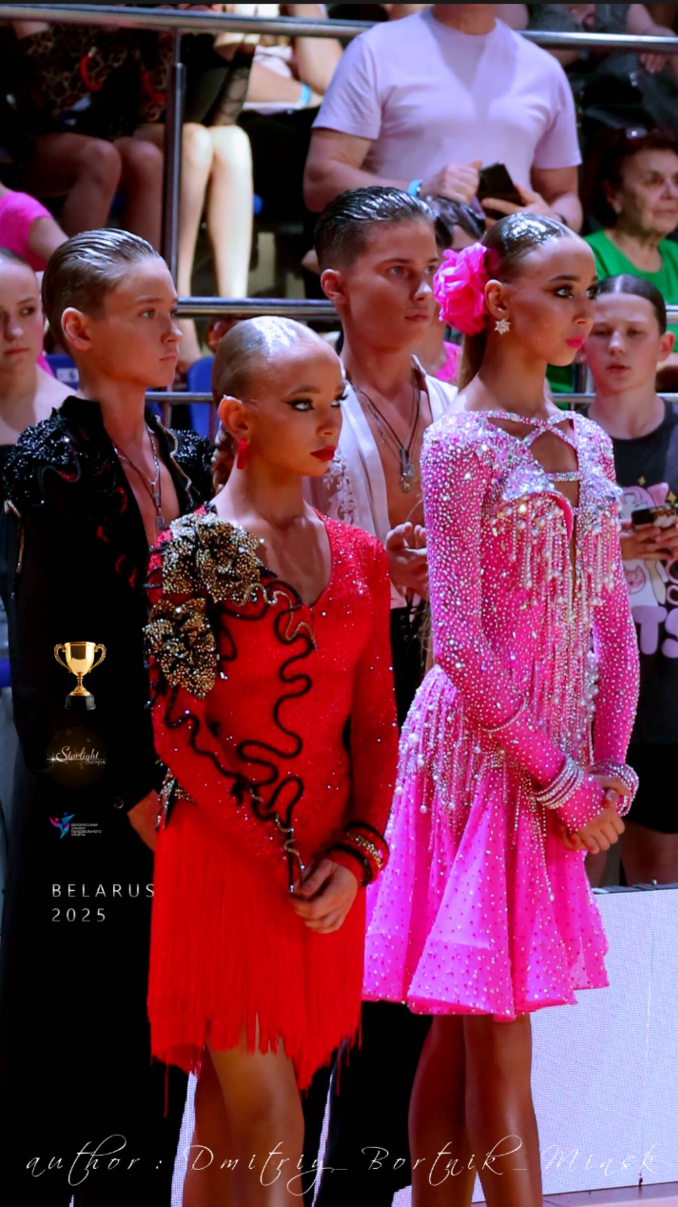 Lizaveta Gmyrak & Mikalay Charniak Юниоры 2 - La 🏆 #ЧемпиПервРБ2025 🏆