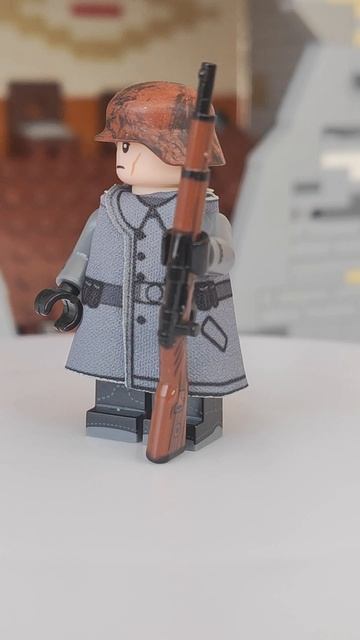 Lego кастомная минифигурка немецкого солдата с Aliexpress