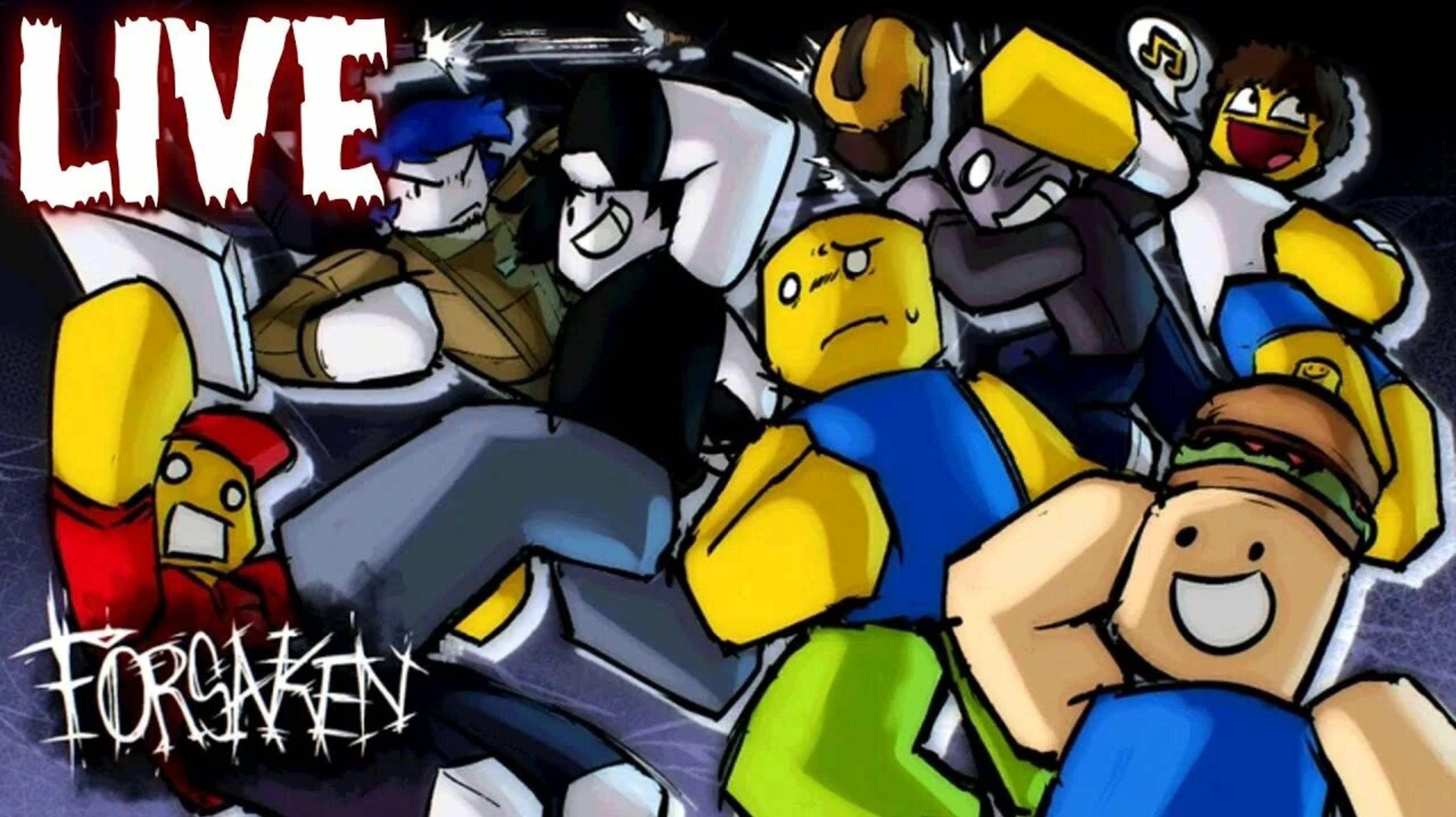 Впервые играю в forsaken! Роблокс стрим