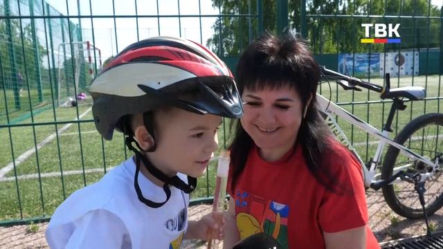 Прокатились на время участники велокросса в р.п. Линёво