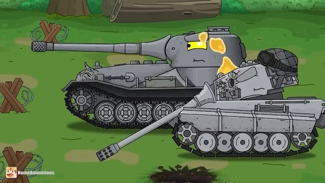 HomeAnimations – Мультики про танки  СВЕЖИЙ СБОРНИК - ПРИКЛЮЧЕНИЯ УЧЕНОГО И МОНСТРА !