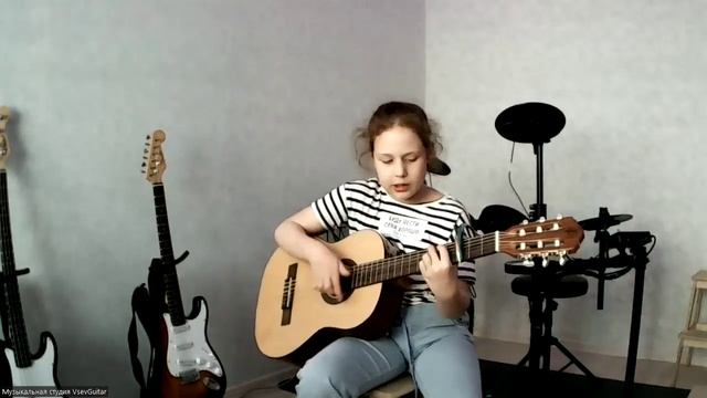 ➡️ВидеоКонспект урока. 🎼Музыкальная студия VsevGuitar. Уроки гитары во Всеволожске и онлайн🎸