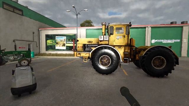 K700 шейдер грязи на колёсах по канонам Farming Simulator 25