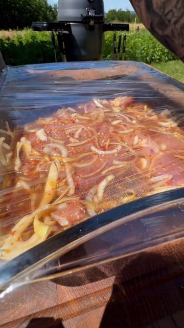 Мясо маринованное в квасе