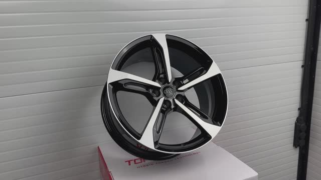 Диски CN Forged 1301 19 8.5J вес 11,8kg Black Machined Face
