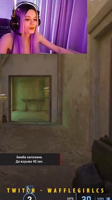 PIZDUSHKA)) #cs2 #girl #cute #streamer #counterstrike2 #wafflegirlcs #csgo #gaming #twitch