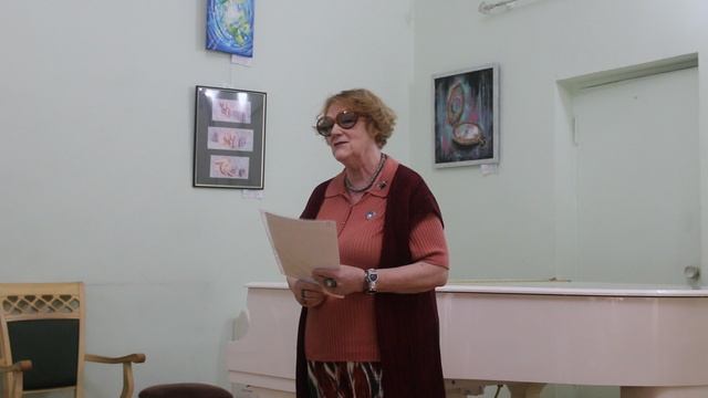 Художник Евгения Кокорева. Собрание АРЛ в ДК Гайдаровец. 10 июня 2025