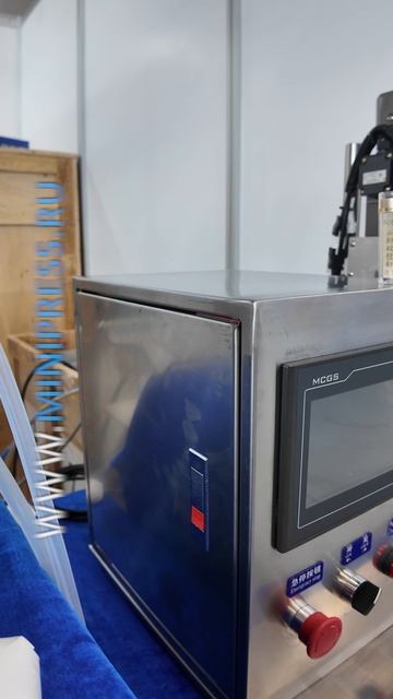 Minipress.ru Упаковщик одноразовых фармацевтических пробирок