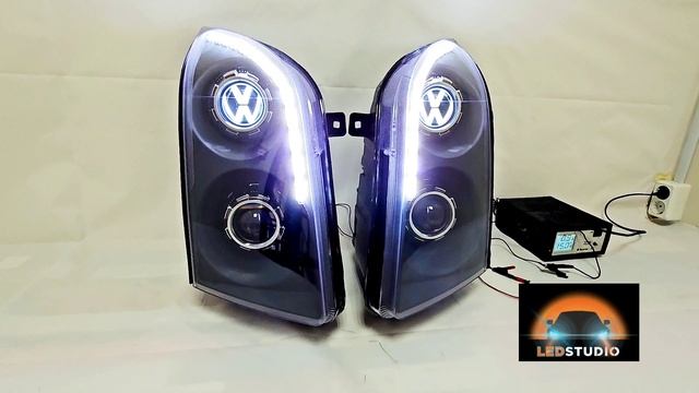 Volkswagen Crafter светодиодный тюнинг комплект фар