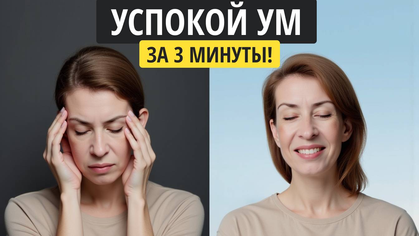 Это простое дыхание мгновенно успокаивает — проверь сам! Нади Шодхона