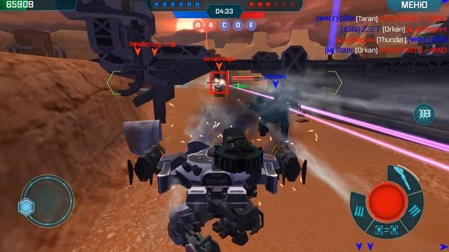 War Robots бой против Dany01, de Kackvogel, RODBOT.1--﹥WIND часть 2 • Обзор HAPPY ROBOT