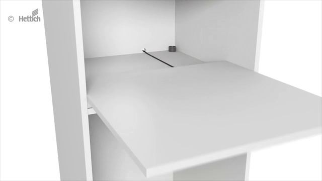 Монтаж электромеханической системы открывания Hettich Easys