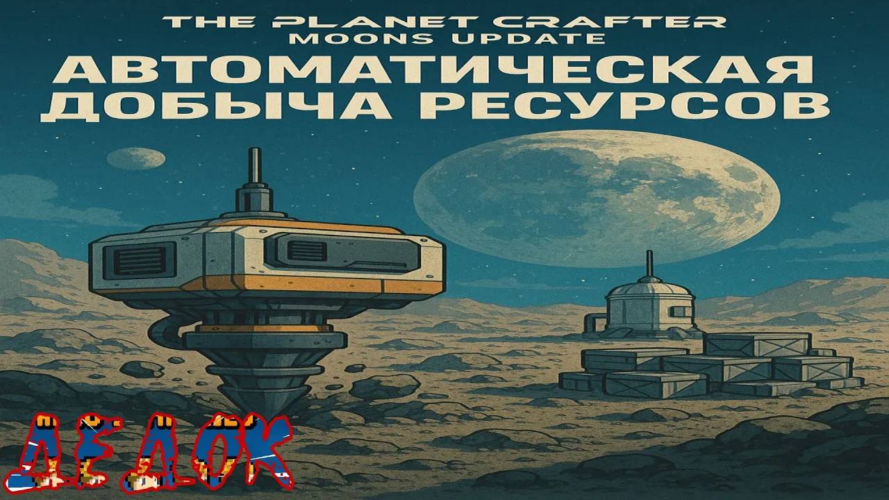 Автоматическая Добыча Ресурсов The Planet Crafter Moons Update